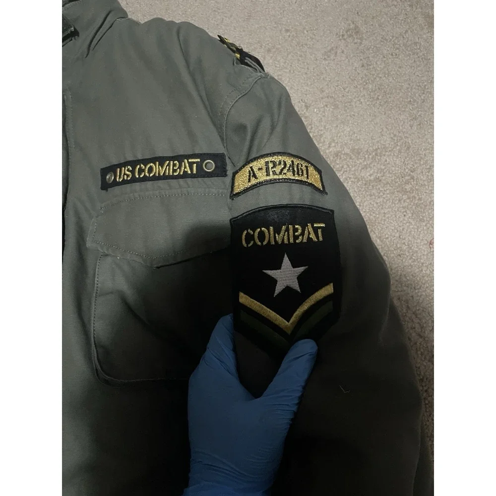 Regal Wear Insulated Green US Combat Jacket  Mens Size XL